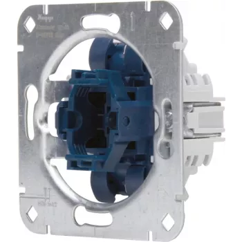Bază întrerupător îngropat 1/2 căi HEINRICH KOPP, 250 V, 10 AX, IP20, aluminiu, 508600001