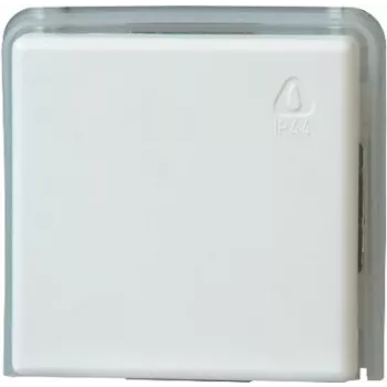 Inserție întrerupător îngropat 2 căi HEINRICH KOPP 623602081, 10 A, 250 V AC, borne cu șurub, IP20, gri/alb