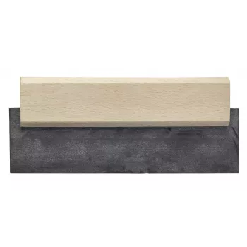 Gletieră pentru chit kwb 032620, 200 mm x 55 mm, cauciuc elastic cu mâner din lemn