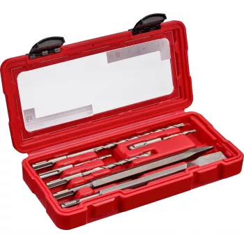 Set de dălți SDS-Plus cu carbură kwb 109166, 6 bucăți, 5/6/8/10 mm