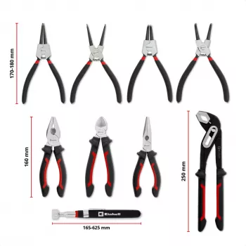Set de 9 clești Einhell Tool Pad pentru E-Case S-F (370522)