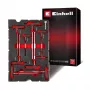 Set de 9 inserții pentru valiză Einhell 370526 pentru E-Case, roșu/negru