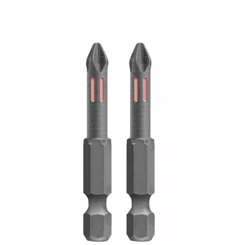 Set de 2 biți Phillips PH3 cu tăiș hexagonal KWB 122053, 25 mm