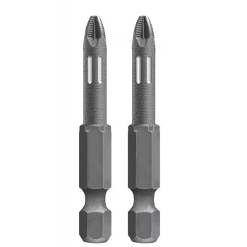 Bit PoziDriv PZ3 kwb 122153, 25 mm, tăiș hexagonal 1/4 inch, oțel, 2 bucăți