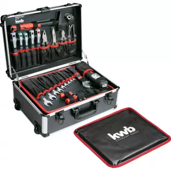 Set de 68 de piese cu scule de mână în valiză kwb 370680