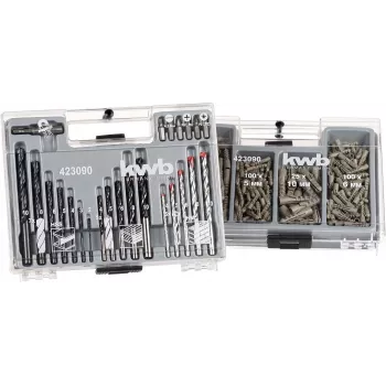 KWB 423090 Fastener Assortment, 300 Pieces