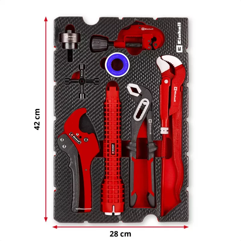 Set de inserții Einhell 370527, 8 piese (370527)