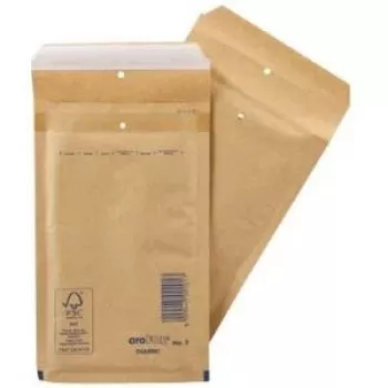 Plicuri cu bule aroFOL CLASSIC 2/B, 14 x 22,5 cm, maro, 200 bucăți (2FVAF000002)