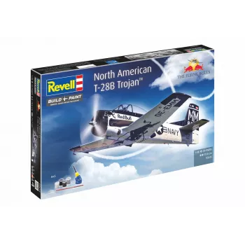 Kit de model Revell 05635 Flying Bulls T-28B Trojan 1:48