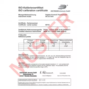 Termometru cu cablu TFA Dostmann LT-102 alb (30.1034.K)