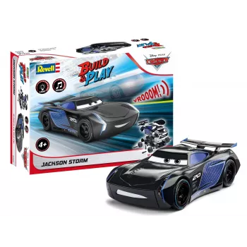 Revell B&P Disney Cars Jackson Storm Car with Light & Sound 065639090