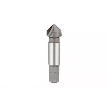 Burghiu de alezat HSS KWB 704840 16 mm, 90°, 3 tăișuri, coadă cilindrică