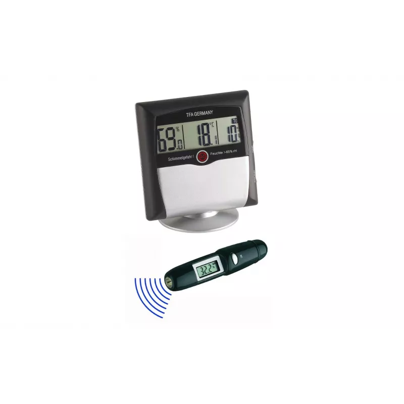 Stație meteo digitală TFA Dostmann 95.2008 neagră