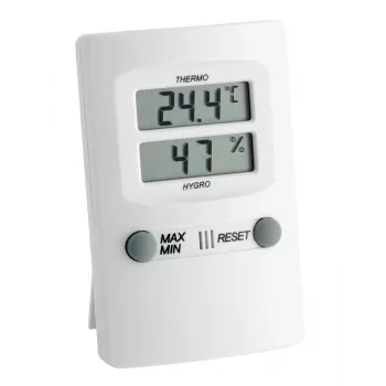 Termo-higrometru digital TFA Dostmann alb (30.5000.02)