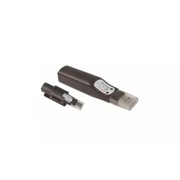 Data logger de temperatură TFA Dostmann LOG32T, USB, -40 până la +70 °C, 60.000 valori măsurate, LCD, IP65 5005-0170