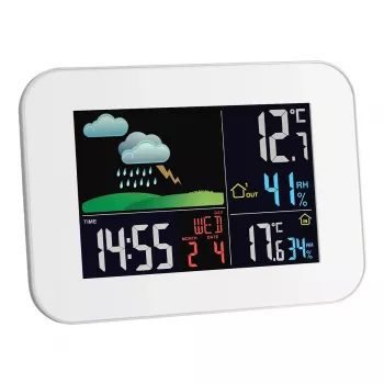 Stație meteo wireless TFA Dostmann PRIMAVERA albă (35.1136.02)