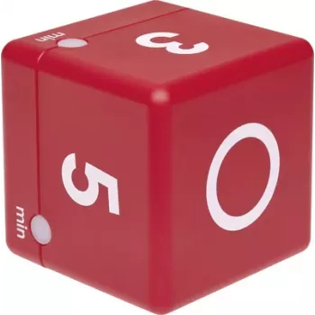 TFA Dostmann Timer Cube temporizator digital, roșu (38.2039.05)