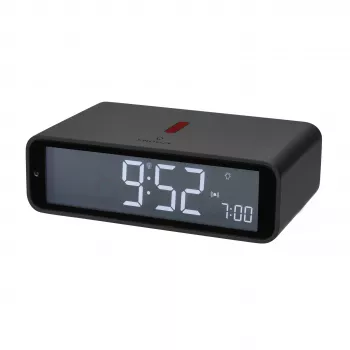Ceas deșteptător radiocontrolat TFA Dostmann 60.2560.10 antracit