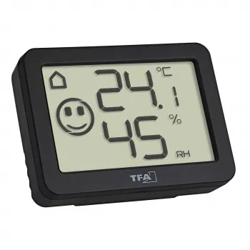 TFA Dostmann termohigrometru digital, negru (30.5055.01)