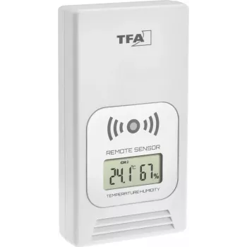 TFA Dostmann 30.3241.02 Wireless Thermo-Hygro Sensor 433 MHz