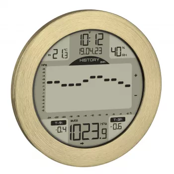 TFA Dostmann METEOMAR Stație meteo maritimă 35.1124.53 - digitală, indicator de maree, fază a lunii, ceas radiocontrolat, suportă până la 3 senzori exteriori