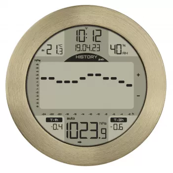 TFA Dostmann METEOMAR Stație meteo maritimă 35.1124.53 - digitală, indicator de maree, fază a lunii, ceas radiocontrolat, suportă până la 3 senzori exteriori