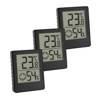TFA Dostmann termohigrometru digital, negru (30.5039.01.03)