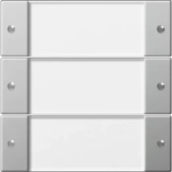 Set de clape Gira 2133600, 3 poziții, BSF System 55, transparent/oțel inox