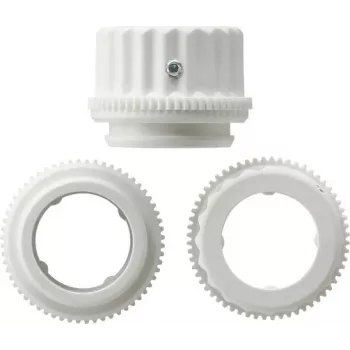 Adaptor de ventil Gira 112600 pentru acționări de încălzire, M30 x 1,5, alb