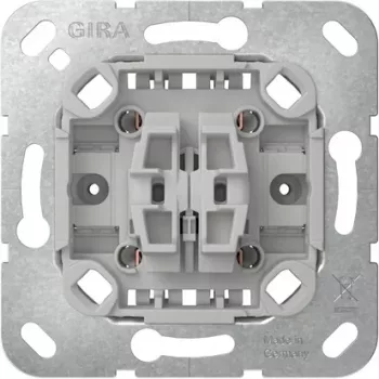 Insert întrerupător basculant GIRA 387500, comutator, 2 module, fără cleme