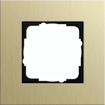 Ramă de acoperire GIRA 1 post Aluminiu/Auriu deschis System 55 0211217