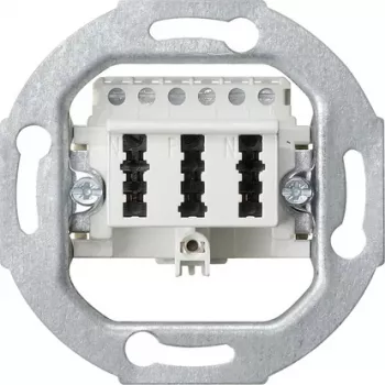 Gira 003302 TAE Connection Socket TAE 3x6 NFN Insert White