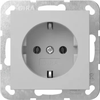 Gira System 55 Modul priză SCHUKO, gri 4466015