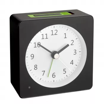 TFA Dostmann 60.1031.01 Ceas deșteptător cu cuarț negru