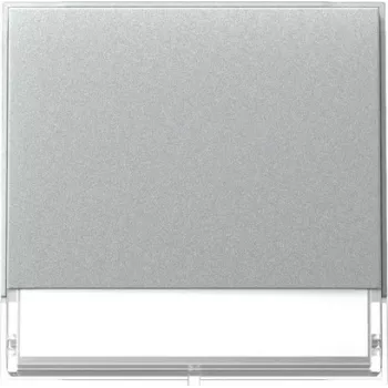 Clapă Gira TX_44 aluminiu pentru buton, montaj îngropat 329965
