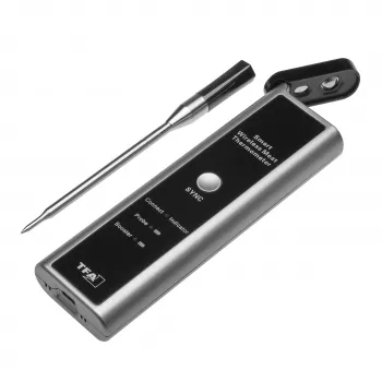 Termometru wireless pentru carne BBQ TFA Dostmann SMART KÜCHEN-CHEF termometru de grătar (14.1515.10)