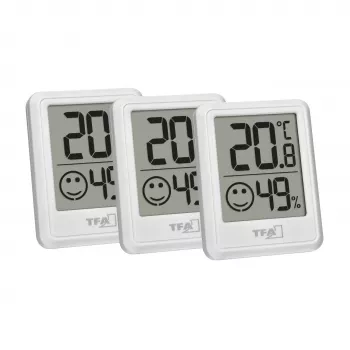 Termo-higrometru TFA Dostmann COSY alb 30.5060.02.03