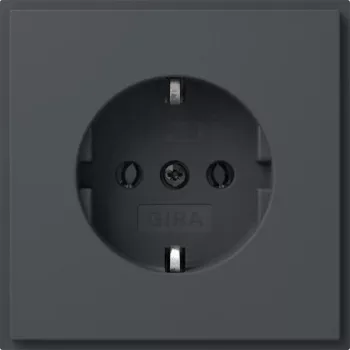 Modul priză SCHUKO Gira TX_44, antracit, 418867