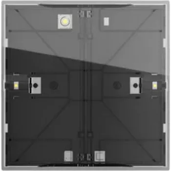Gira Tastsensor 4 Komfort 1-gang OneKNX KNX Push-button Sensor with Display, Anthracite 534100