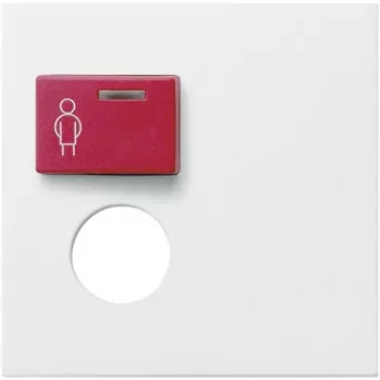 Capac Gira System 55 pentru modul de apel RT/ST, alb pur lucios 022703