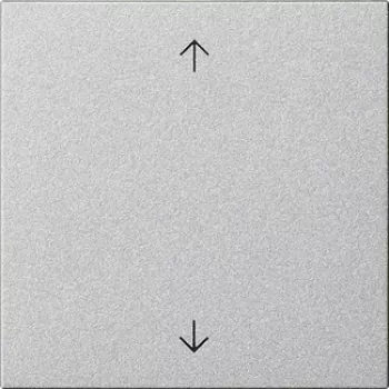 Buton basculant pentru senzor Gira 536126 din aluminiu cu simboluri săgeți