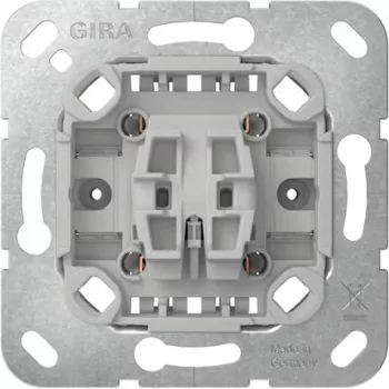 Inserție comutator intermediar GIRA 381700, îngropat, 10 A, 250 V, borne cu șurub, fără cleme, pentru System 55