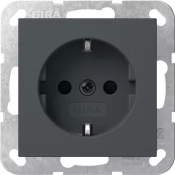 Inserție lumină de orientare LED Gira cu senzor de crepuscul, alb 475528