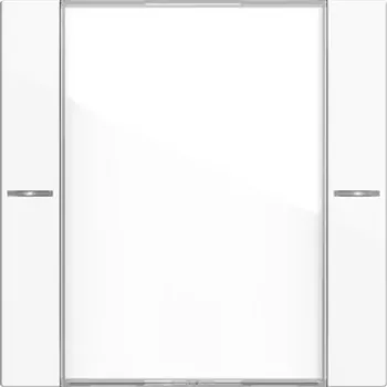 Set de clape GIRA 577103 1 post pentru Tastsensor 4, alb pur lucios