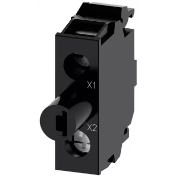 Modul LED SIEMENS SIRIUS ACT cu LED integrat, 24V AC/DC, verde, bornă cu șurub 3SU14012BB401AA0