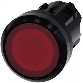 Buton de acționare Siemens SIRIUS ACT 22 mm rotund roșu cu revenire 3SU1001-0AD20-0 3SU10010AD200AA0