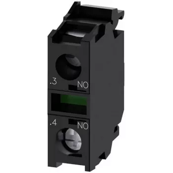 Modul de contact SIEMENS SIRIUS ACT 3SU1400-1AA10-1LA0, 1 NO, bornă cu șurub, montaj pe fund