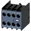 Bloc contact auxiliar Siemens 3RH2911-1XA40-0MA0, 4 NO, bornă cu șurub, montaj lateral pentru SIRIUS 3RH2/3RT2