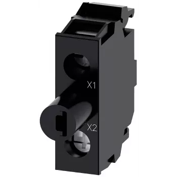 Modul LED SIEMENS cu LED integrat, roșu, 24 V AC/DC, bornă cu șurub, SIRIUS ACT 3SU14012BB201AA0