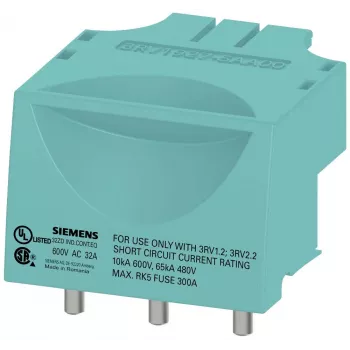 Siemens SIRIUS 3RV19275AA00 Connection Module for 3RV2 Motor Starter Protectors and 3RT2 Contactors, Size S0, 3-Pole